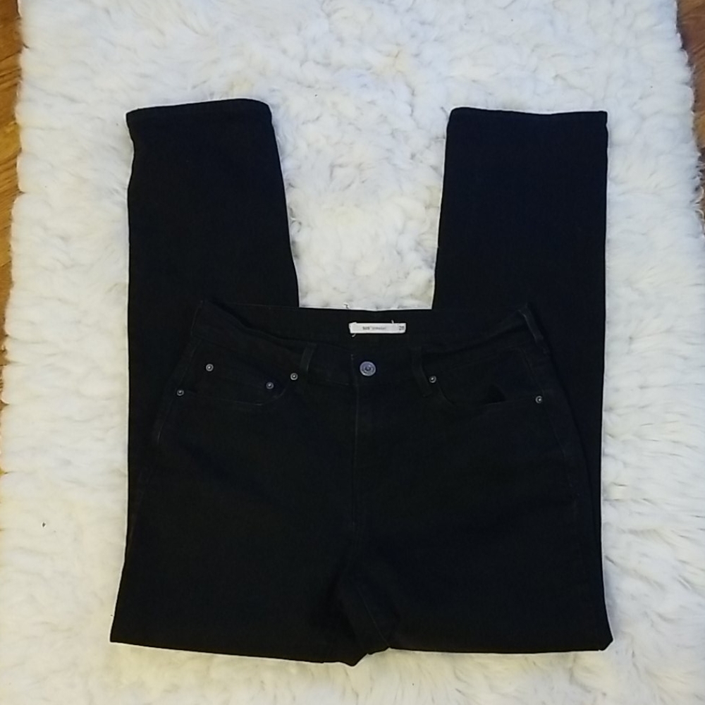 Levi's 505 Straight leg high-rise jeans (28)